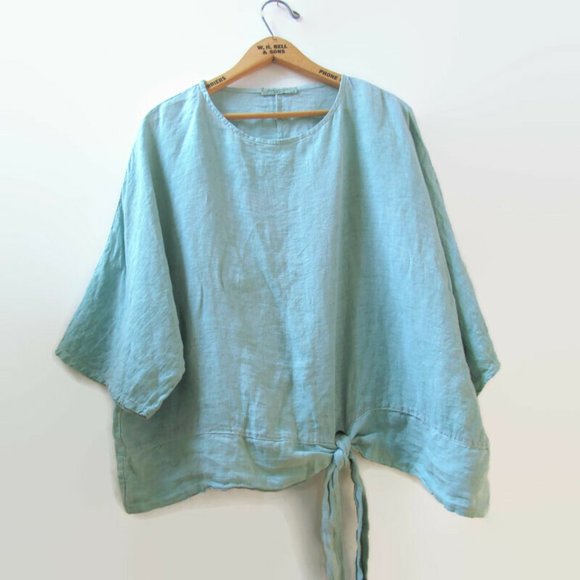 Francesca Bettini Tops - Pure Linen Top Francesca Bettini LG XXL 1x++